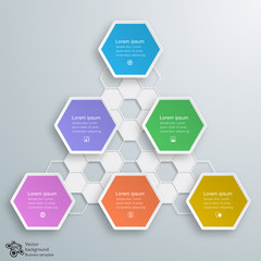 Honeycomb Structure Chart #Vector Graphics