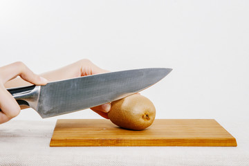 Vegetables and fruits on the rain. Fruits and vegetables in the cut.