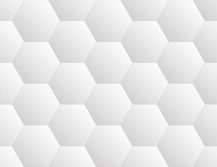 Seamless pattern of hexagons
