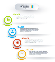 modern infographics style business presentation design35