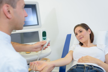 reviewing the internal wound