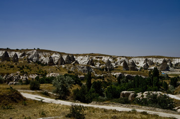 View of South Cappadocia Valley.
