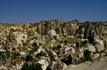 View of South Cappadocia Valley.