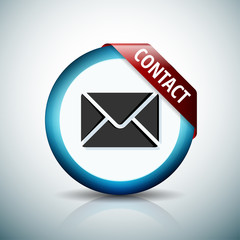 Cantact Mail button sign