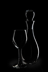glass and carafe