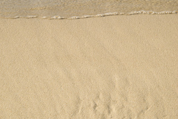 Fototapeta na wymiar soft wave on Beach 
