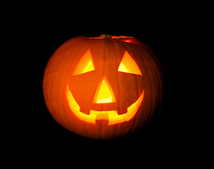 Halloween pumpkin lantern