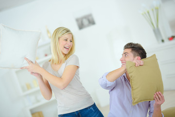 the pillow fight