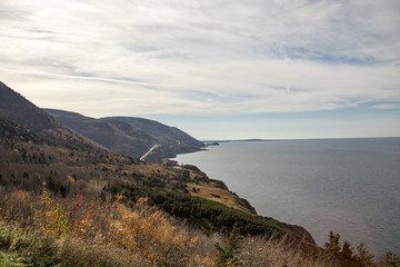 Coastline at Cape Breton Highlands National Park, Nova Scotia, Canada