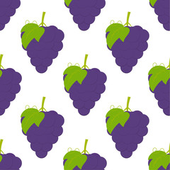 pattern with grapes
