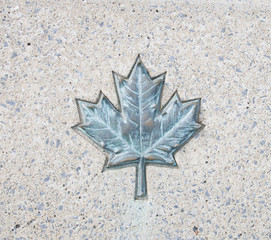 feuille, symbole Canada