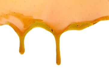 Maple syrup isolated on white background