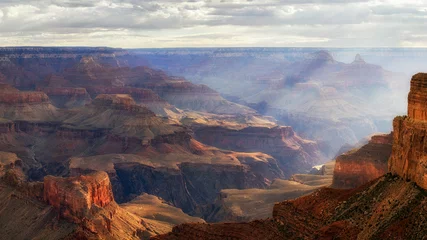 Foto op Canvas Zonsopgang in de Grand Canyon bij Mohave Point © Craig Zerbe