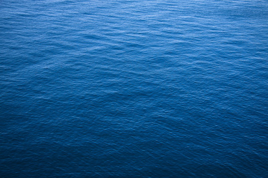 The surface of the blue sea. © filatovamila