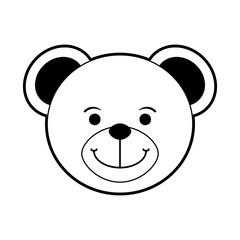 Cute teddy cartoon