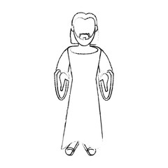 Jesuschrist cute cartoon