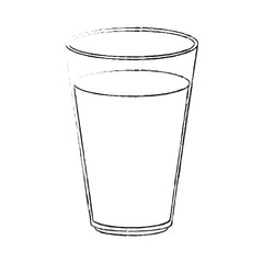 Juice glass isolated