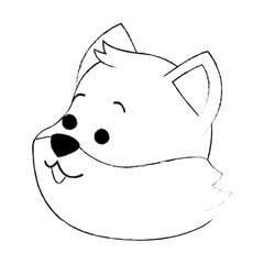 Cute fox cartoon
