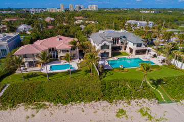 Luxury waterfront real estate mansions Boynton Beach FL