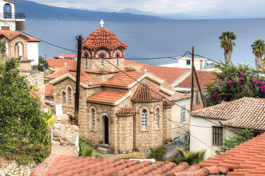 The orthodox church in Koroni, Messinia, Greece
