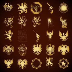 Heraldic elements