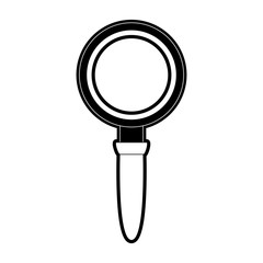 Magnifying glass symbol