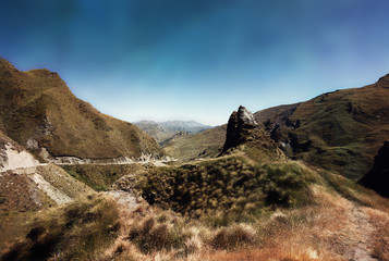 Fototapeta premium Skippers Canyon Queenstown New Zealand