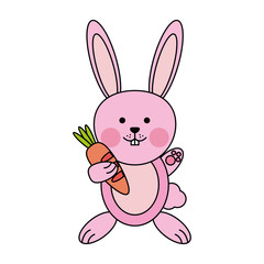 Cute bunny cartoon