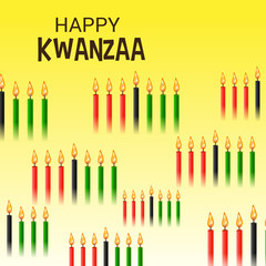 Obraz premium Happy Kwanzaa