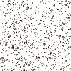 Abstract background with black paint dots. Vector