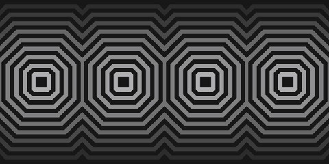 Geometry design element. Abstract background. Concentric lines