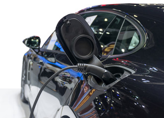 Electric Vehicle car and Charger pump EV Station