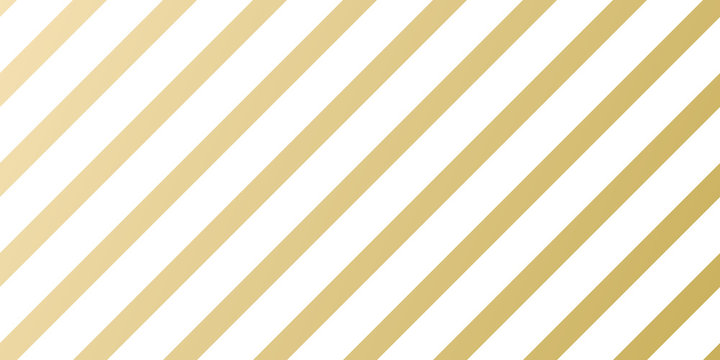 Christmas holiday golden pattern background template for greeting card or New Year gift wrapping paper design. Vector gold and white stripe lines pattern for Christmas or New Year seamless background