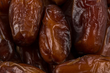 Dates fruits close up