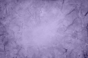 Empty marble background. Ultra violet tone, color of the year 2018