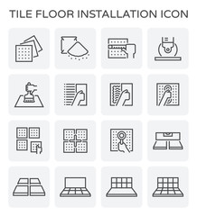 tile floor icon