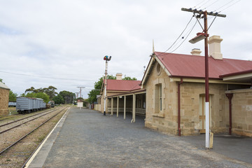 Strathalbyn Train Station, Fleurieu Peninsula, South Australia