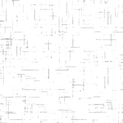 White background with gray intersecting scratches. Vector background