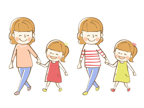 親子 イラスト Stock ベクター Adobe Stock