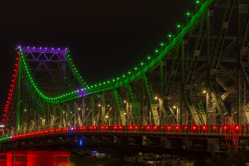 Iconic Story Bridge in Brisbane, Queensland, Australia.