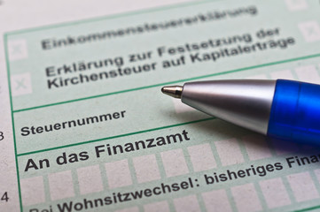     Finanzamt Steuererklärung 