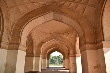 Fototapeta na wymiar Akbar's tomb,Sikandara, Agra
