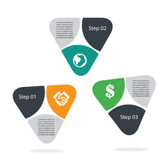 Triangle Infographic Design Template