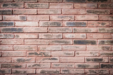 Brick wall texture or brick wall background for interior design business. exterior decoration and industrial construction idea concept design.