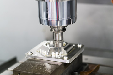 CNC machining center cutting mold