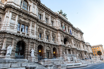Fototapeta na wymiar The Palace of Justice. Rome, Italy