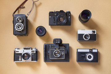 Old cameras