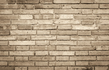 Abstract vintage tone style design brick wall background