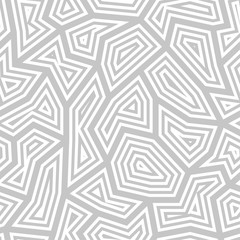 Polygonal seamless background. Geometric line gray pattern for wallpapers and textile - 184251808