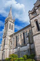 Fototapeta na wymiar Briare. Eglise saint Etienne. Loiret, Pays de Loire, France